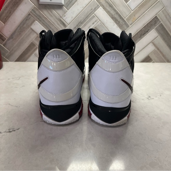 Nike Zoom LeBron III 312147-101 2005 White/Black/Crimson Red MVP Cavaliers - Picture 5 of 13